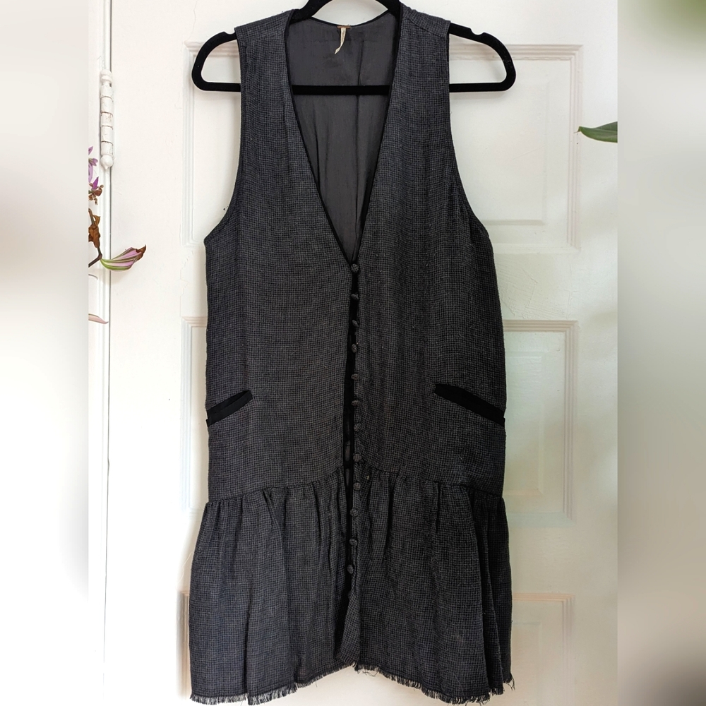 Free people wool vest slip with buttons. Make an offer